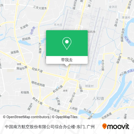 中国南方航空股份有限公司综合办公楼-东门地图