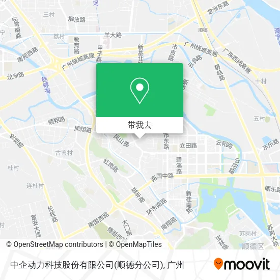 中企动力科技股份有限公司(顺德分公司)地图