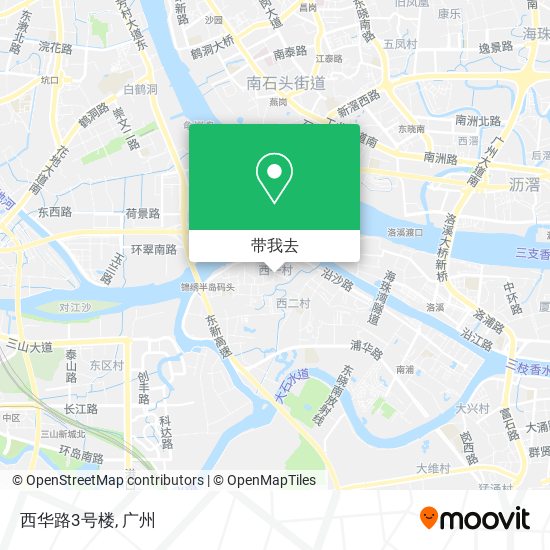 西华路3号楼地图