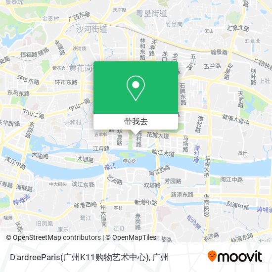 D'ardreeParis(广州K11购物艺术中心)地图