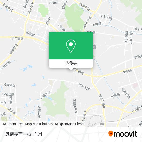 凤曦苑西一街地图
