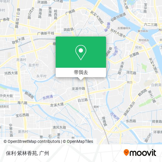保利·紫林香苑地图