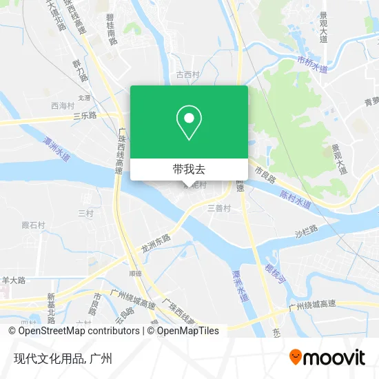 现代文化用品地图