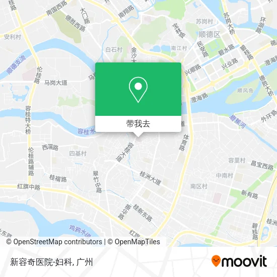 新容奇医院-妇科地图
