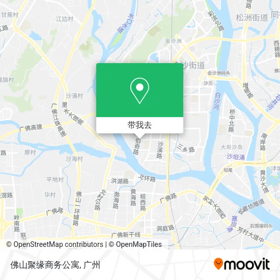 佛山聚缘商务公寓地图