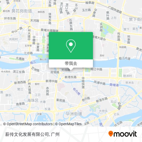 薪传文化发展有限公司地图