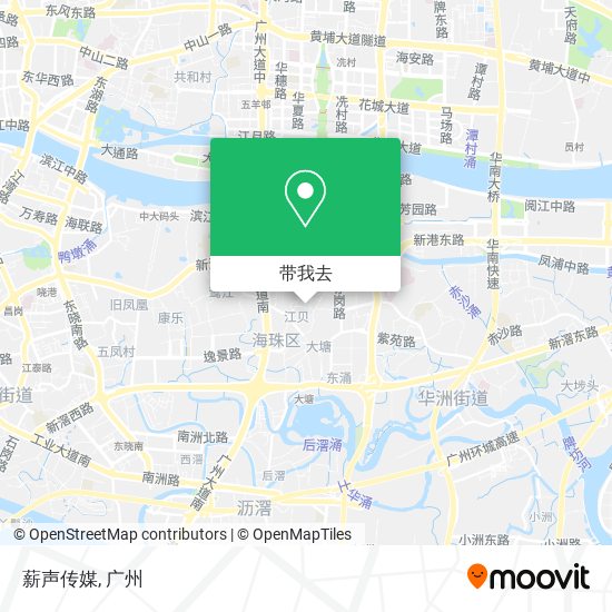 薪声传媒地图