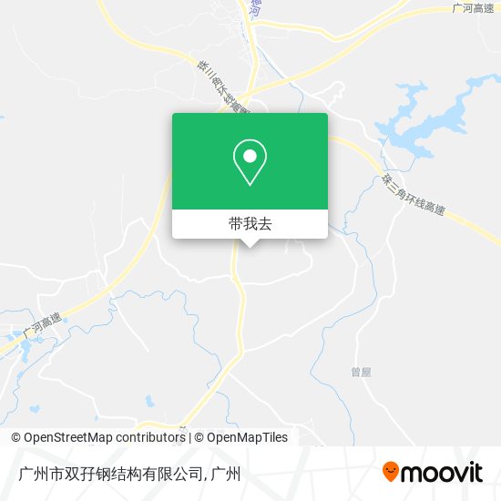 广州市双孖钢结构有限公司地图