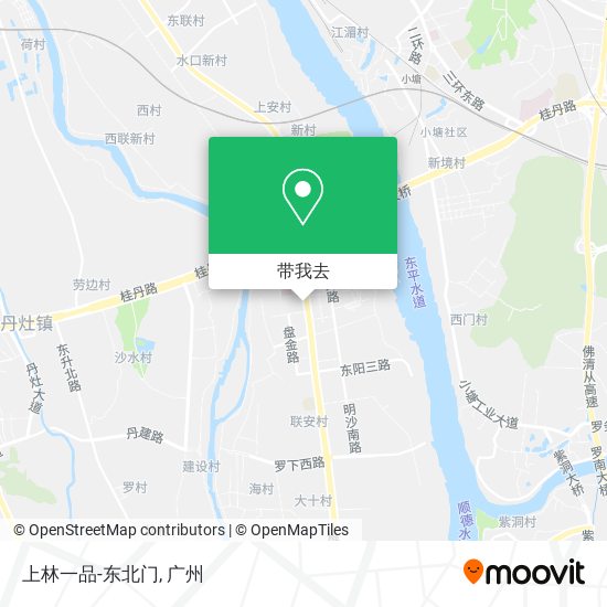 上林一品-东北门地图