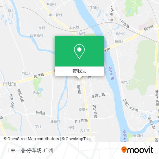 上林一品-停车场地图