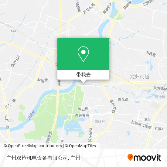 广州双枪机电设备有限公司地图