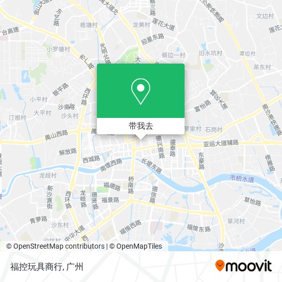 福控玩具商行地图