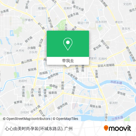 心心由美时尚孕装(环城东路店)地图