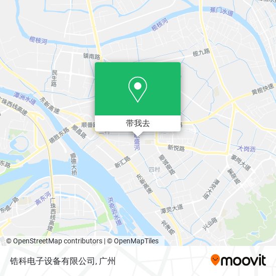 锆科电子设备有限公司地图