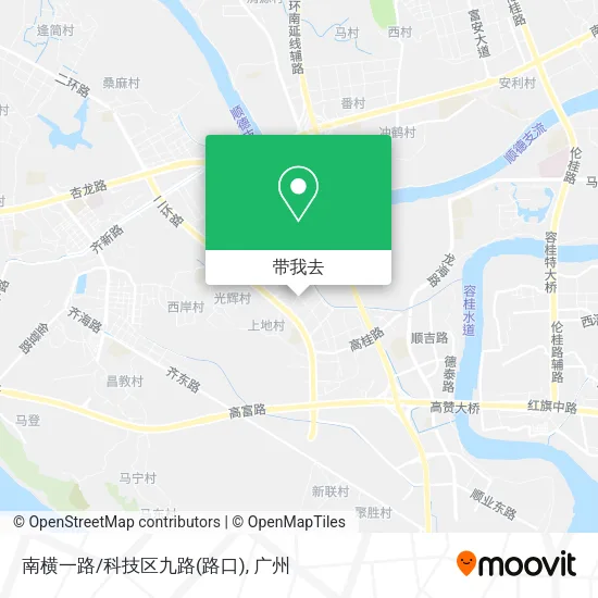 南横一路/科技区九路(路口)地图