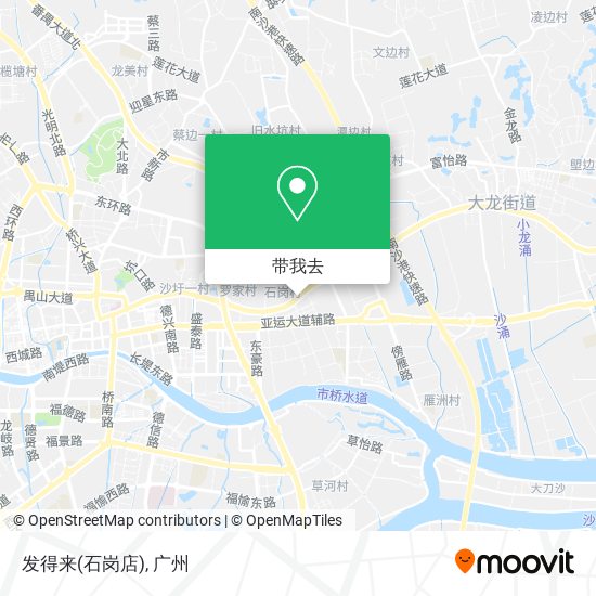 发得来(石岗店)地图