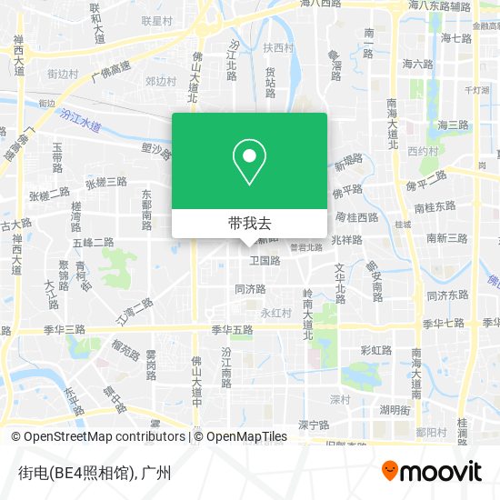 街电(BE4照相馆)地图
