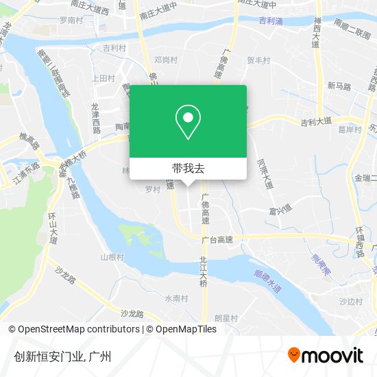 创新恒安门业地图