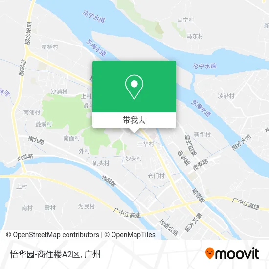 怡华园-商住楼A2区地图