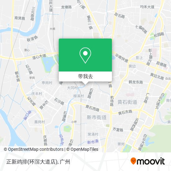 正新鸡排(环滘大道店)地图