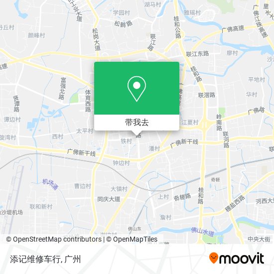 添记维修车行地图