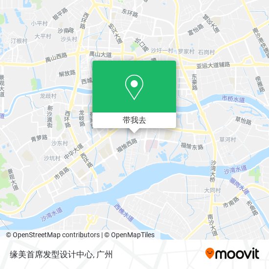 缘美首席发型设计中心地图