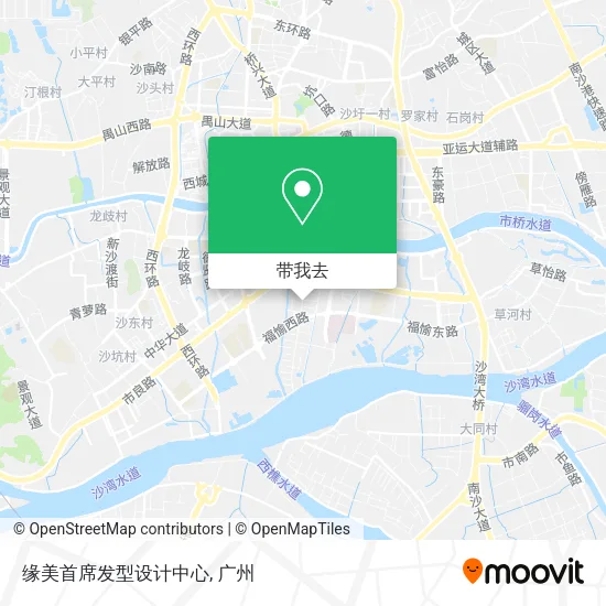 缘美首席发型设计中心地图