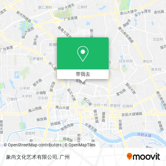 象尚文化艺术有限公司地图