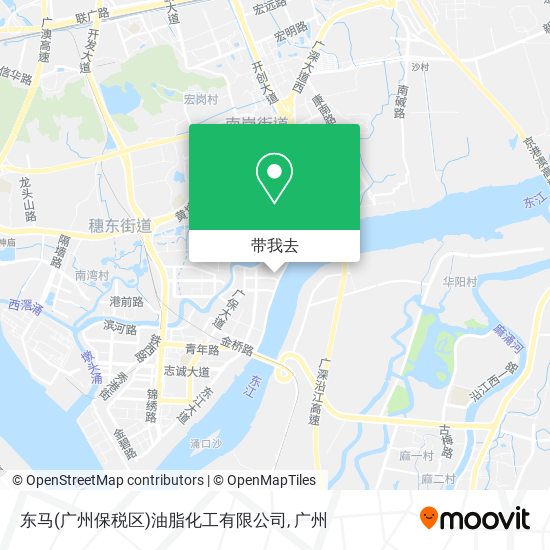 东马(广州保税区)油脂化工有限公司地图