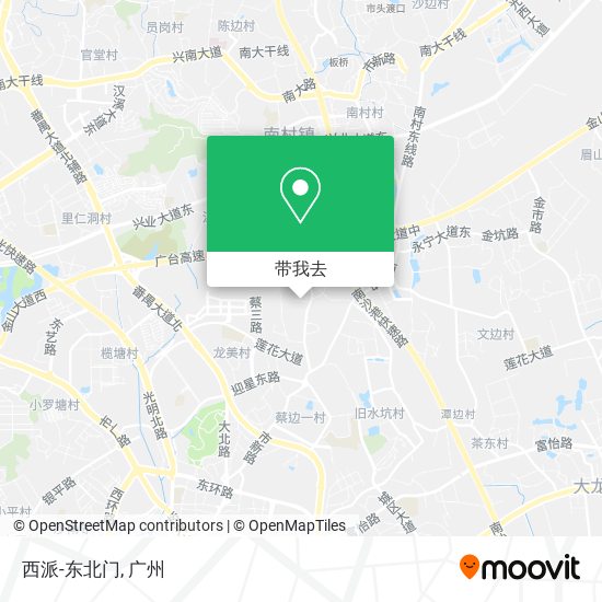 西派-东北门地图