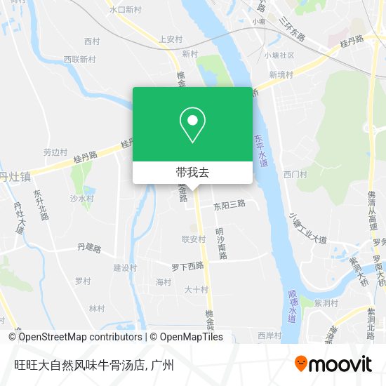 旺旺大自然风味牛骨汤店地图