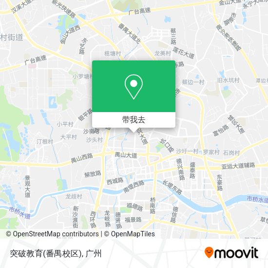 突破教育(番禺校区)地图