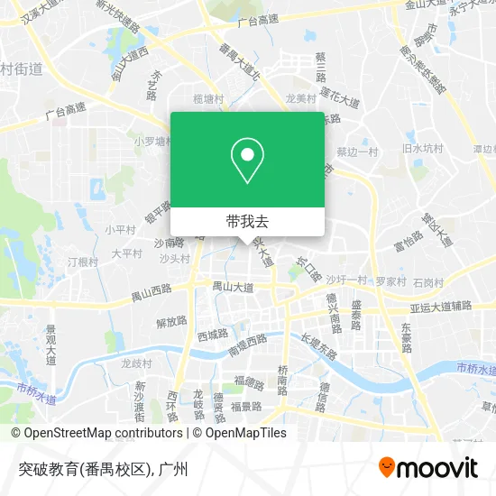 突破教育(番禺校区)地图