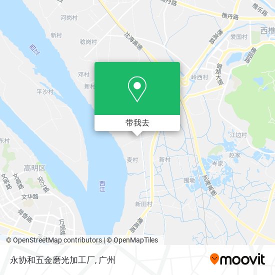 永协和五金磨光加工厂地图