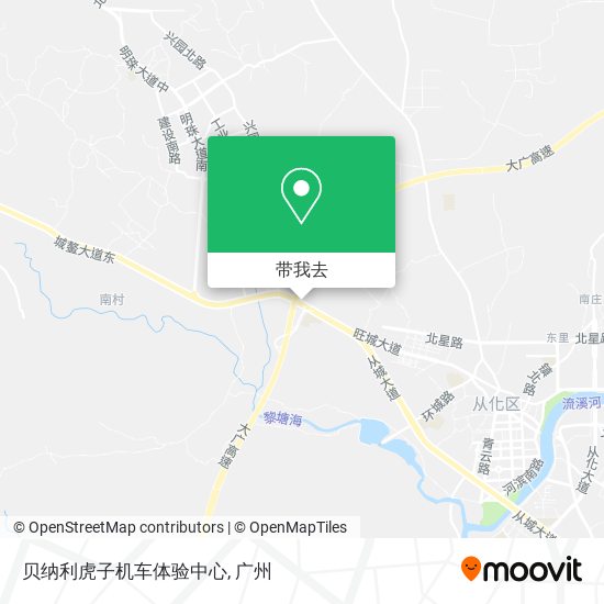 贝纳利虎子机车体验中心地图