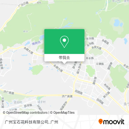 广州宝石花科技有限公司地图