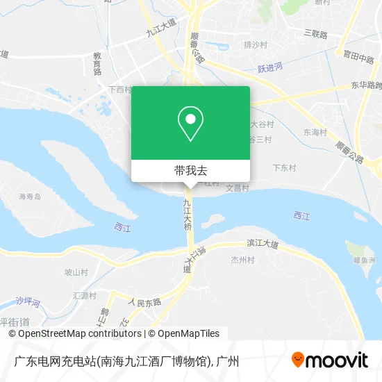 广东电网充电站(南海九江酒厂博物馆)地图