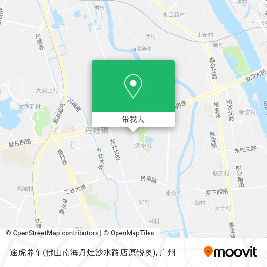 途虎养车(佛山南海丹灶沙水路店原锐奥)地图