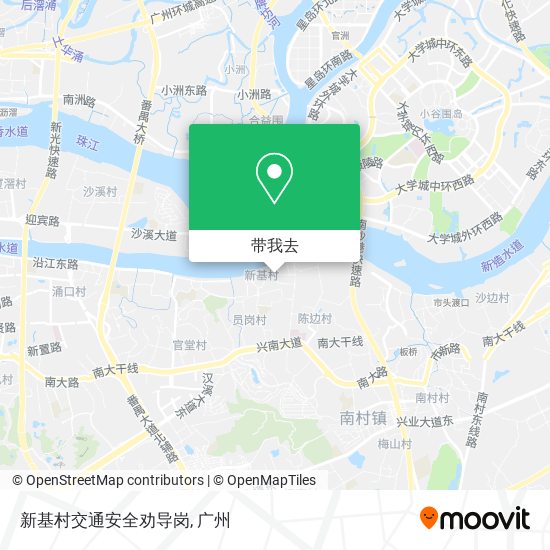 新基村交通安全劝导岗地图