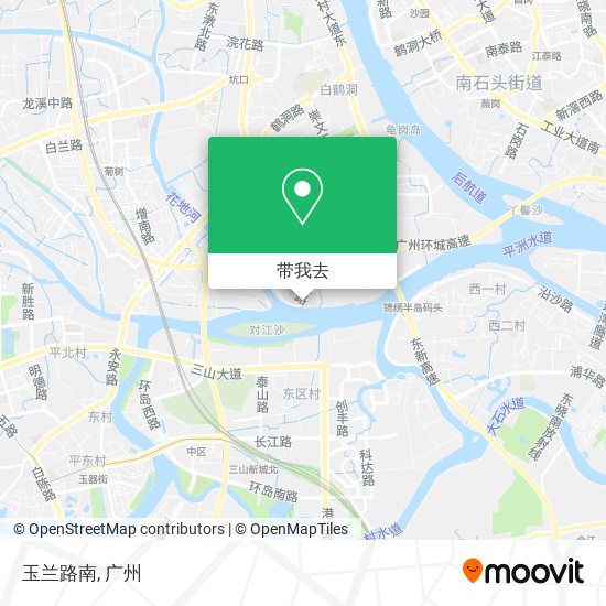 玉兰路南地图