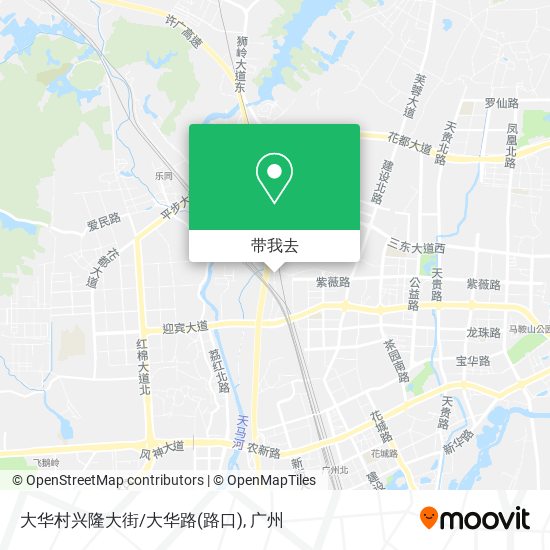 大华村兴隆大街/大华路(路口)地图