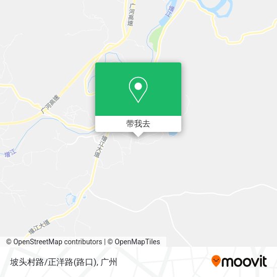 坡头村路/正洋路(路口)地图