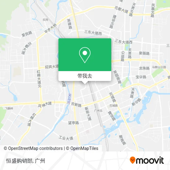 恒盛购销部地图