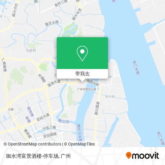 御水湾富景酒楼-停车场地图