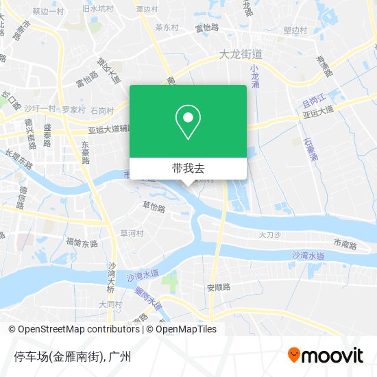 停车场(金雁南街)地图