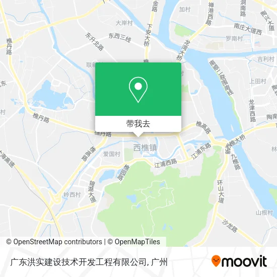 广东洪实建设技术开发工程有限公司地图