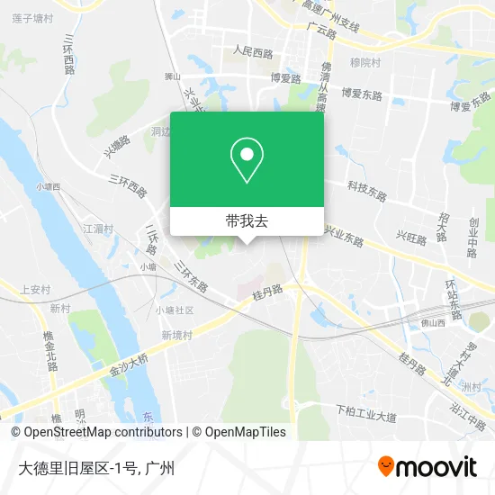 大德里旧屋区-1号地图