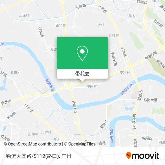 勒流大基路/S112(路口)地图