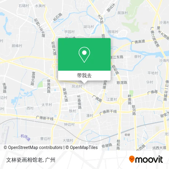 文林瓷画相馆老地图