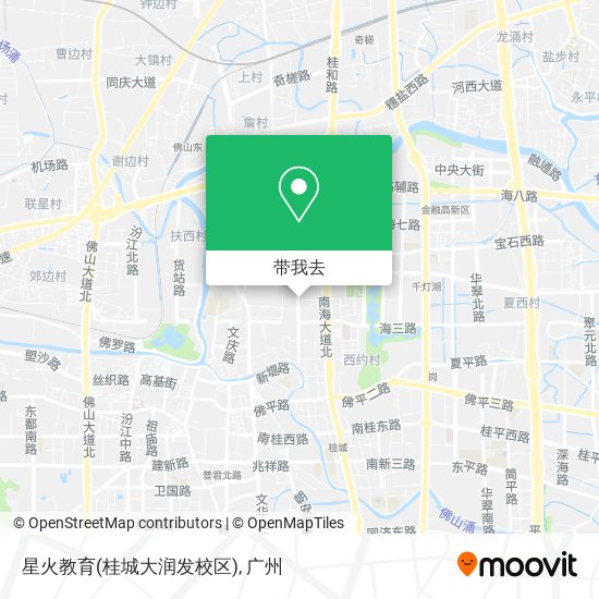 星火教育(桂城大润发校区)地图